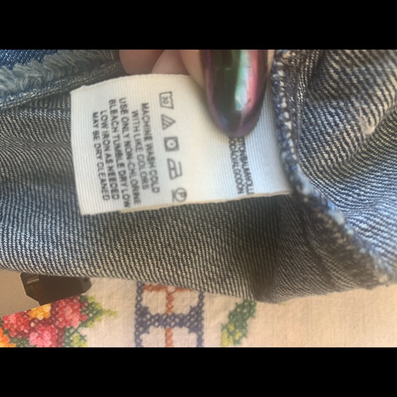 FREE PEOPLE Beat of the Music Mini Skirt Size 6 EUC - Picture 5 of 5